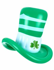 Chapeau St Patrick gonflable accessoire