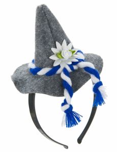Serre-tête mini chapeau Bavarois adulte accessoire