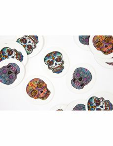 Confettis de table papier Dia de los muertos 9 g accessoire
