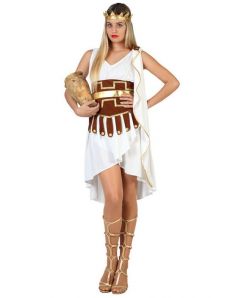 Déguisement romaine blanche femme costume