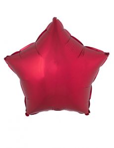 Ballon aluminium étoile rouge 53 x 46 cm accessoire