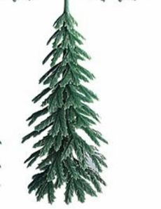 Pic décoratif Sapin plastique bûche de Noël 7 cm accessoire
