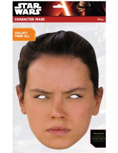 Masque carton Rey Star Wars VII accessoire