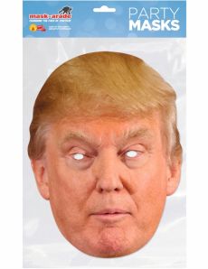 Masque carton Donald Trump accessoire