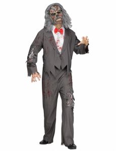 Déguisement serveur zombie homme Halloween costume