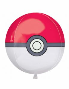 Ballon aluminium Poké Ball Pokémon 38 x 40 cm accessoire