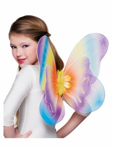 Ailes papillon multicolores 40 x 50 cm fille accessoire