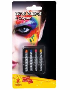 Kit de maquillage phosphorescent adulte accessoire