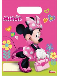 6 Sacs cadeaux Minnie Happy accessoire