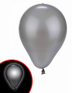 Ballon LED argenté Illooms® accessoire