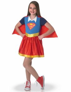 Déguisement classique Supergirl Super Hero Girls fille costume