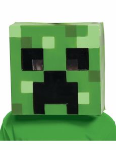 Masque Creeper Minecraft enfants accessoire
