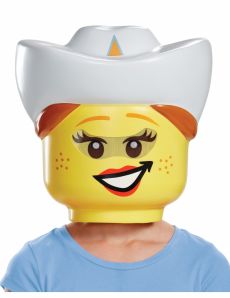Masque cowgirl LEGO enfants accessoire