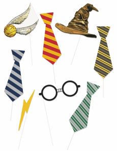 Kit photobooth 8 pièces Harry Potter accessoire