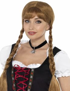 Collier ras-de-cou noir bavarois femme accessoire
