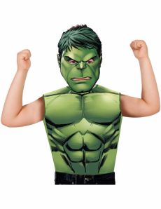 T-shirt et masque Hulk  enfant costume