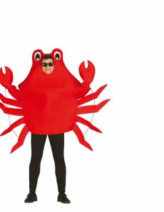 Déguisement crabe rouge adulte costume