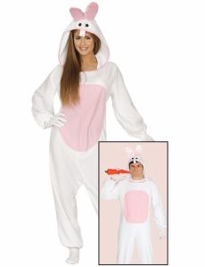 Déguisement combinaison lapin adulte costume