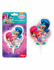 Bougie Shimmer and Shine  7 cm accessoire