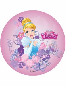 Disque azyme Princesses Disney  Cendrillon 14,5 cm accessoire