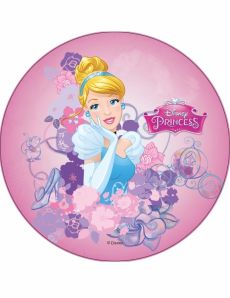Disque azyme Princesses Disney  Cendrillon 21 cm accessoire