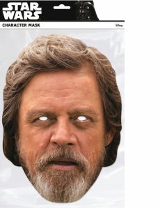 Masque carton Luke Skywalker Star Wars accessoire