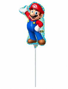 Petit Ballon aluminium Super Mario 20 X 30 cm accessoire
