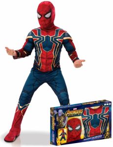 Coffret luxe Iron Spider Infinity War garçon costume