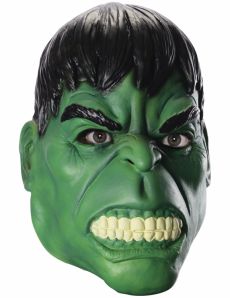 Masque latex Hulk adulte accessoire
