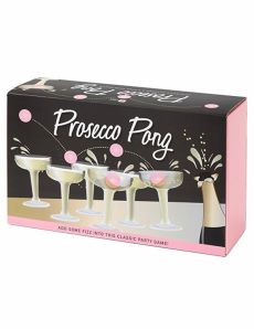 Kit Prosecco Pong rose accessoire