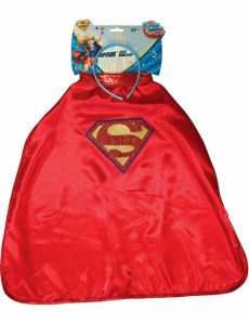 Cape et Serre-tête Supergirl Super Hero Girls enfant accessoire