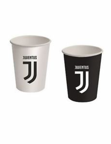 8 Gobelets en carton Juventus 266 ml accessoire