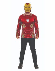 T-shirt et masque Iron man Infinity War adulte costume