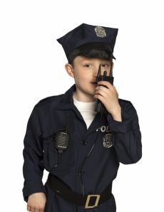 Talkie walkie de policier enfant accessoire