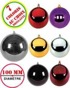 Boule de Noël 100mm accessoire