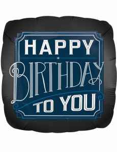 Ballon Happy Birthday to you 43 x 43 cm accessoire