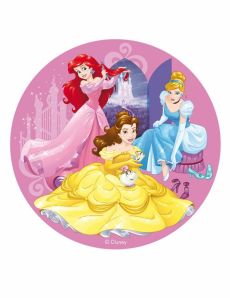 Disque en azyme Princesses Disney 20 cm accessoire