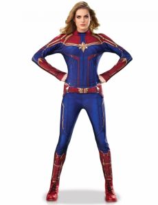 Déguisement luxe Captain Marvel femme 