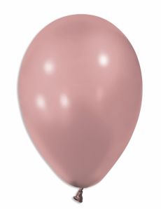 100 Ballons en latex rose gold métallisés 30 cm accessoire