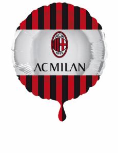 Ballon aluminium rond AC Milan 43 cm accessoire