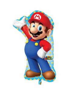 Ballon en aluminium Super Mario 55 x 83 cm accessoire