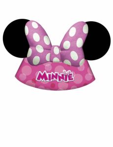6 Chapeaux de fête Minnie Bow-Tique accessoire