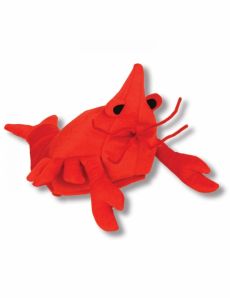 Chapeau homard rouge adulte accessoire