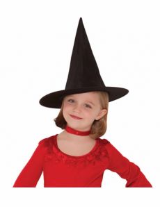 Chapeau de sorcière noir fille accessoire