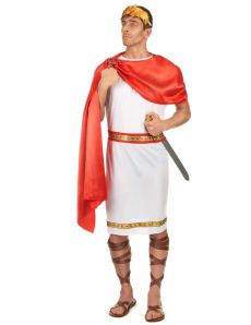 Déguisement romain avec couronne grande taille homme costume