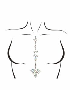 Bijoux pour le corps adhésifs jade accessoire