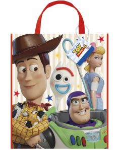 Sac cadeaux en plastique Toy Story 4 33 x 28 cm accessoire