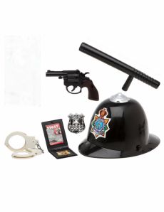 Kit accessoires policier 6 pièces accessoire