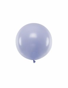Ballon en latex géant lilas 60 cm accessoire