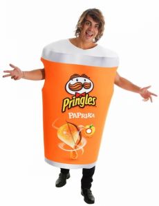 Déguisement boîte Pringles paprika adulte costume